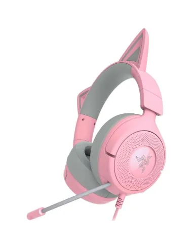 Auriculares gaming RAZER KRAKEN KITTY V3 X QUARTZ Rosa