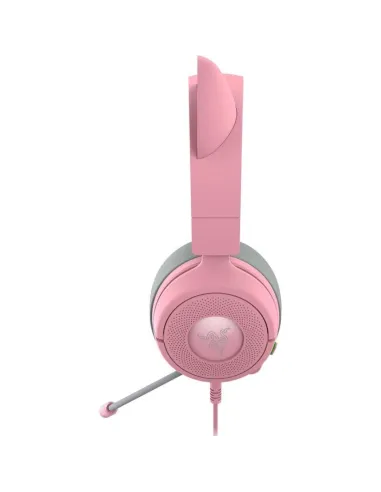 Auriculares gaming RAZER KRAKEN KITTY V3 X QUARTZ Rosa