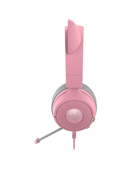 Auriculares gaming RAZER KRAKEN KITTY V3 X QUARTZ Rosa