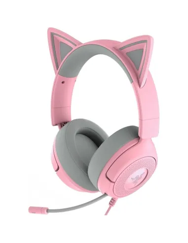 Auriculares gaming RAZER KRAKEN KITTY V3 X QUARTZ Rosa
