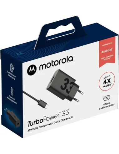 Cargador Motorola TurboPower 33W USB-C