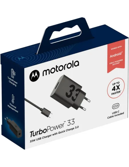 Cargador Motorola TurboPower 33W USB-C