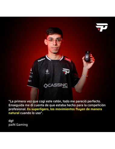 Ratón gaming inalámbrico Corsair Sabre V2 Pro (Negro)