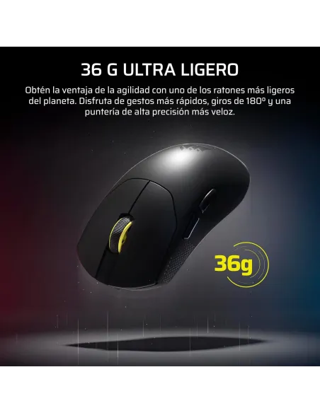 Ratón gaming inalámbrico Corsair Sabre V2 Pro (Negro)
