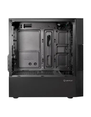Torre Unykach Caja Micro ATX AERO C25 Negro