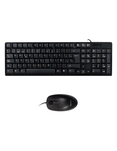 UNYKAch UK50545 Kit Teclado y Ratón USB (1200 DPI, 105 teclas, Español)