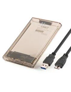 Ewent EW7069 Carcasa USB-A 3.2 Gen 1 para Discos Duros SATA 2.5 Transparente-1403017