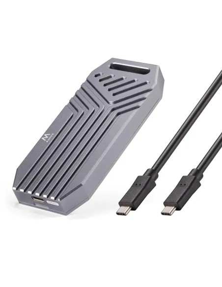 Ewent EW7062 Caja para Disco Duro Externo para Unidad de Estado Solido (SSD) Gris Oscuro