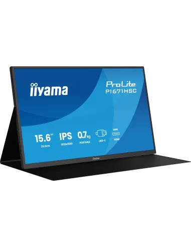 Iiyama ProLite P1671HSC-B1 Monitor Portátil IPS Full HD de 15.6