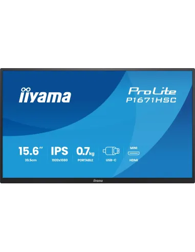 Monitor Iiyama Prolite P1671HSC-B1