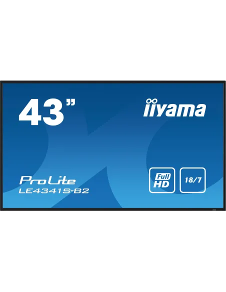 Iiyama ProLite LE4341S-B2 Pantalla Interactiva para Señalización Digital FullHD LED