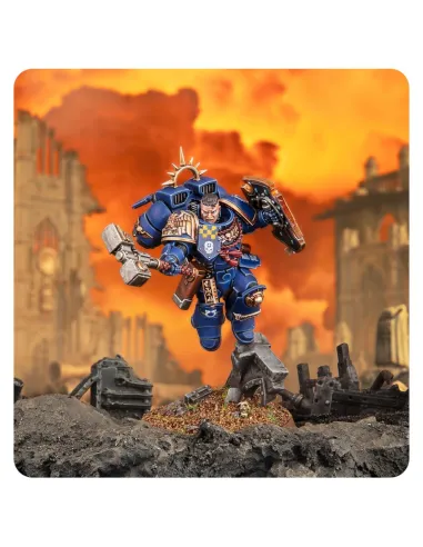 Capitán con propulsor de salto y escudo reliquia Space Marines Warhammer 40.000