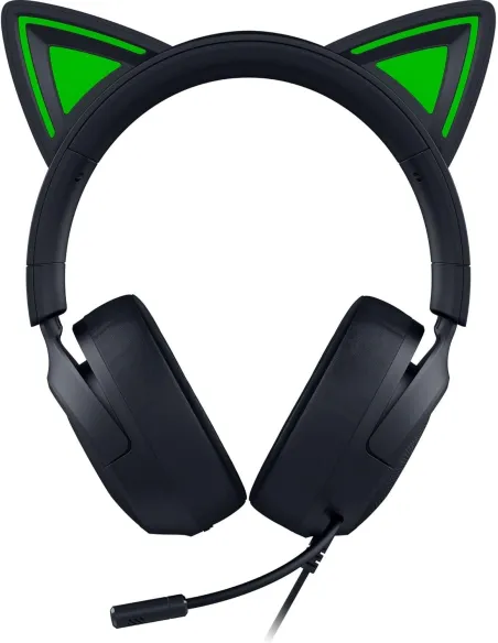 Auriculares gaming RAZER KRAKEN KITTY V3 X QUARTZ Negros