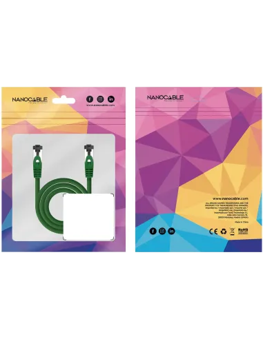 Cable de red Nanocable 10.20.2000-L25-GR
