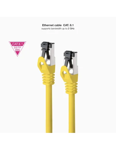 Cable de red Nanocable 10.20.2000-L25-Y