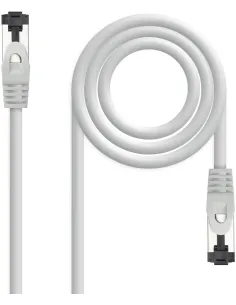 Nanocable 10.20.2001 Cable Red RJ-45 Cat 8.1 2GHz LSZH SSTP AWG26 1M Gris-ANEAHE1018