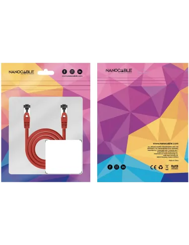 Cable de red Nanocable 10.20.2001-R