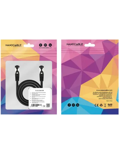 Cable de red Nanocable 10.20.2002-BK