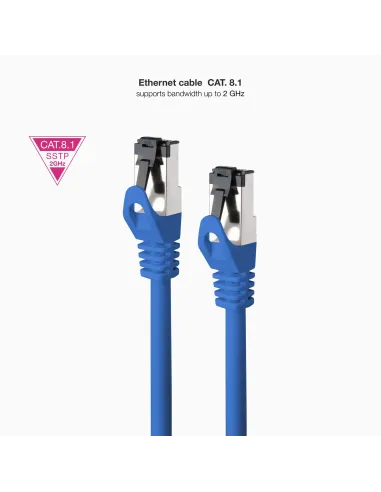 Cable de red Nanocable 10.20.2002-BL
