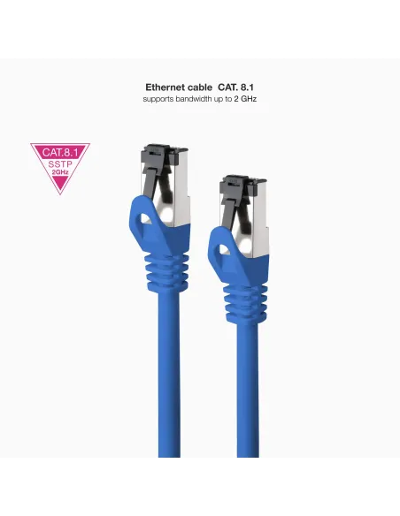 Cable de red Nanocable 10.20.2002-BL