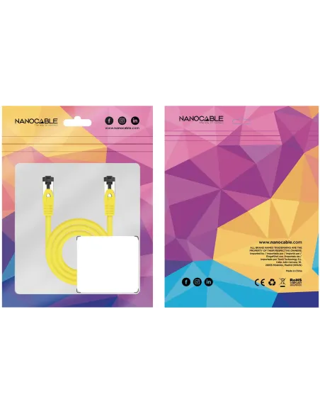 Cable de red Nanocable 10.20.2002-Y