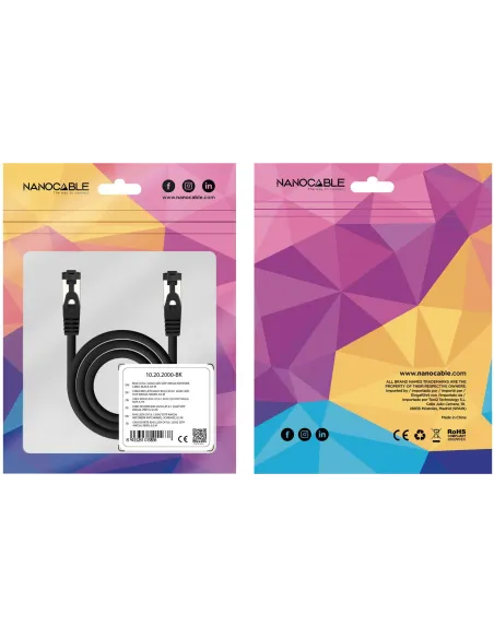 Cable de red Nanocable 10.20.2003-BK