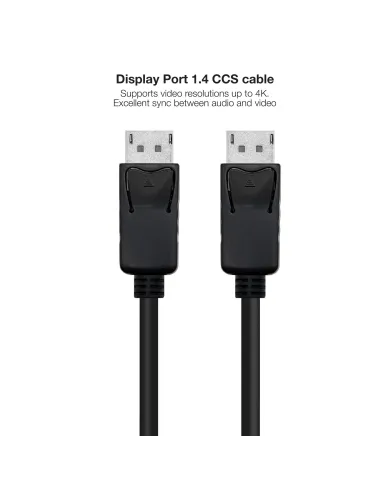 Cable DisplayPort 1.4 5 m – Nanocable 10.15.2805
