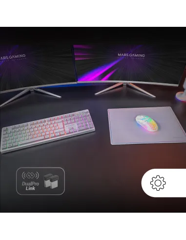 Kit de Teclado y Ratón Mars Gaming MCPWXWES