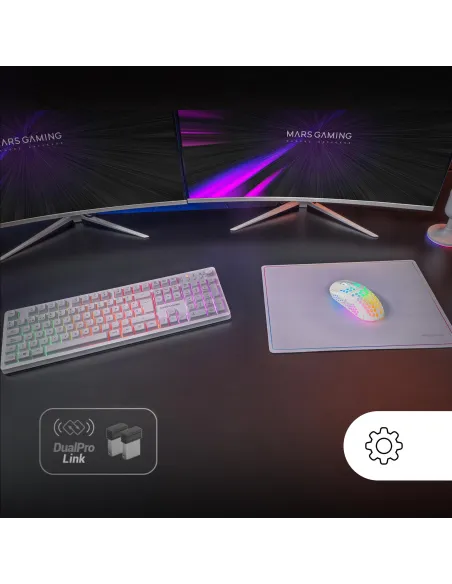Kit de Teclado y Ratón Mars Gaming MCPWXWES