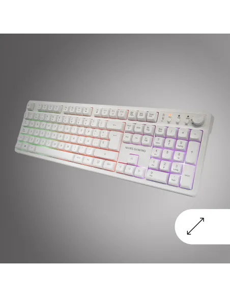 Kit de Teclado y Ratón Mars Gaming MCPWXWES