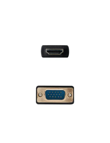 Cable conversor VGA a HDMI 1.8 m – Nanocable 10.15.4602