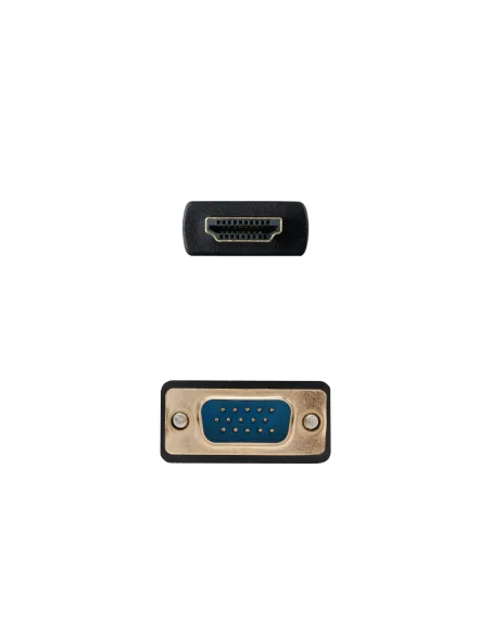 Cable conversor VGA a HDMI 1.8 m – Nanocable 10.15.4602