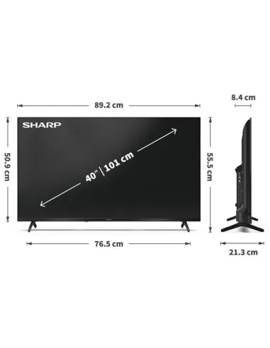 Televisor QLED Sharp 40HF3265E