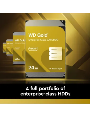 Disco Duro WD Gold Enterprise Class SATA HDD 24TB WD241KRYZ