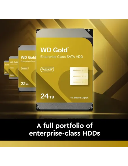 Disco Duro WD Gold Enterprise Class SATA HDD 24TB WD241KRYZ