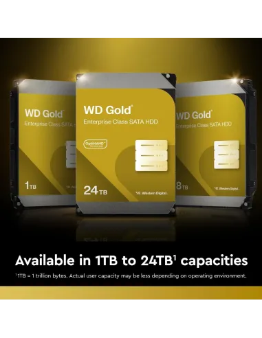 Disco Duro WD Gold Enterprise Class SATA HDD 24TB WD241KRYZ