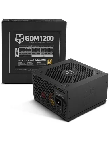Fuente de Alimentación Nox Hummer GDM 1200W GOLD