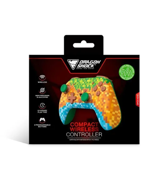 DragonShock Compact PopTop Mando Inalámbrico Bluetooth para Nintendo Switch