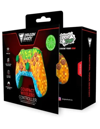 DragonShock Compact PopTop Mando Inalámbrico Bluetooth para Nintendo Switch
