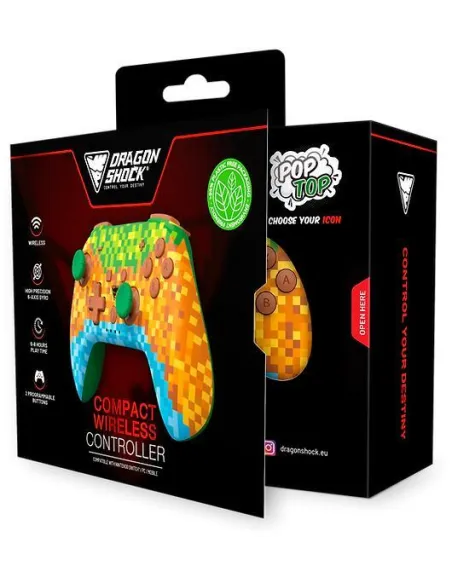 DragonShock Compact PopTop Mando Inalámbrico Bluetooth para Nintendo Switch