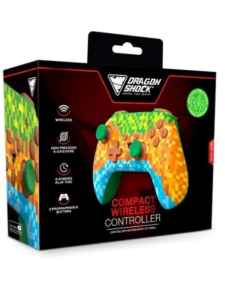 DragonShock Compact PopTop Mando Inalámbrico Bluetooth para Nintendo Switch