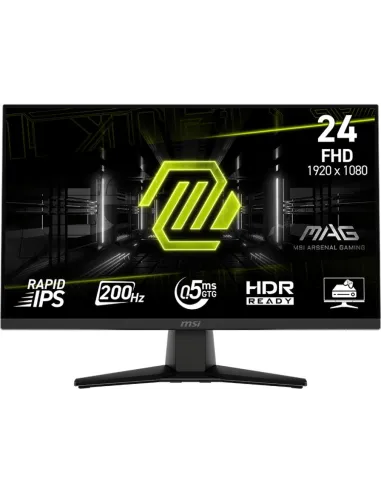 MSI MAG 242F 23.6? FullHD 200Hz Rapid IPS HDR Negro