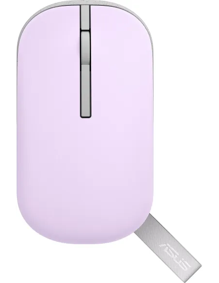 Asus Marshmallow MD100 Rosa Ambidiestro Óptico 1600 DPI RF Wireless Bluetooth