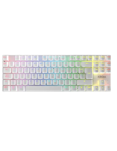 Pack Gaming Krom Klass 4 en 1 blanco – NXKROMKLASS