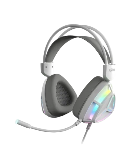 Pack Gaming Krom Klass 4 en 1 blanco – NXKROMKLASS