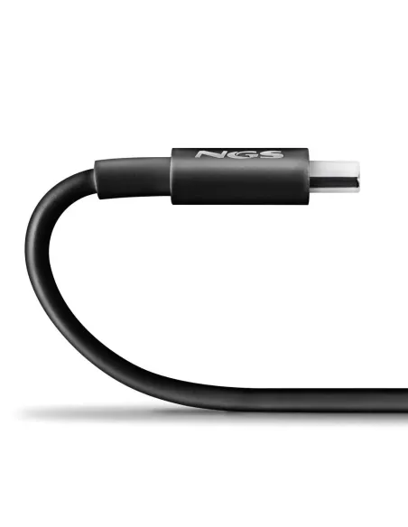 NGS Zyro 60W-1Black de 1M para móviles, tablets y portátiles