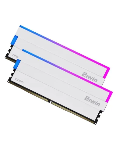 Biwin Opal DW100 DDR5 RGB 6000MHz 32GB 2x16GB CL30 Blanca