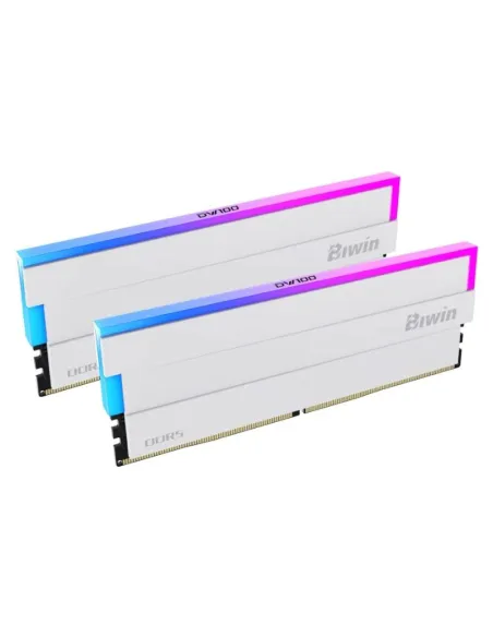 Biwin Opal DW100 DDR5 RGB 6000MHz 32GB 2x16GB CL30 Blanca