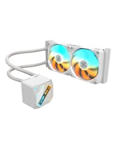 GIGABYTE GAMING 240 ICE Refrigeración Líquida de 240mm 2 Ventiladores ARGB Blancos-1403049