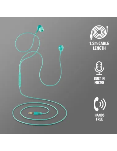 Auriculares Intrauditivos NGS Cross Drift Mint